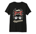 Messy Bun Soccer Mom Sunglasses Floral T-Shirt - Graphic Print for Adults - T-Shirt, Sweatshirt, Hoodie