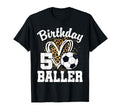 5 Year Old Birthday Soccer 5Th Birthday T-Shirt - Graphic Print for Adults - T-Shirt, Sweatshirt, Hoodie