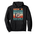 Gen X Cassette Tape Pencil Music Hoodie - Custom Art Print for Adults - T-Shirt, Sweatshirt, Hoodie