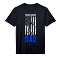 Mens Proud Soccer Dad Usa Flag Family T-Shirt - Novelty Apparel for Adults - T-Shirt, Sweatshirt, Hoodie