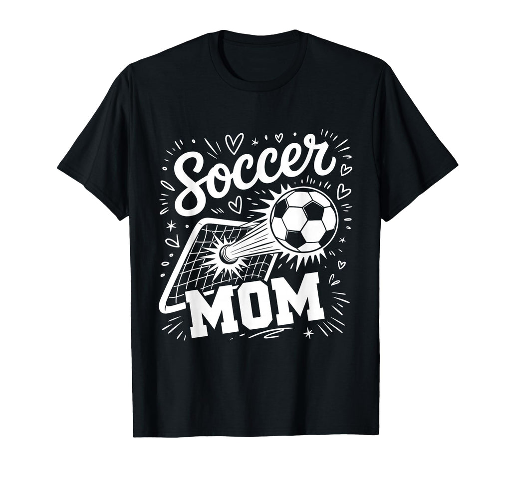 Soccer Mom Heart Family Mothers Day T-Shirt - Fun Novelty Design Unisex - T-Shirt, Sweatshirt, Hoodie