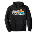 Roller Skates This Is My 80S Costume Hoodie - Aesthetic Graphic for Adults - T-Shirt, Sweatshirt, Hoodie