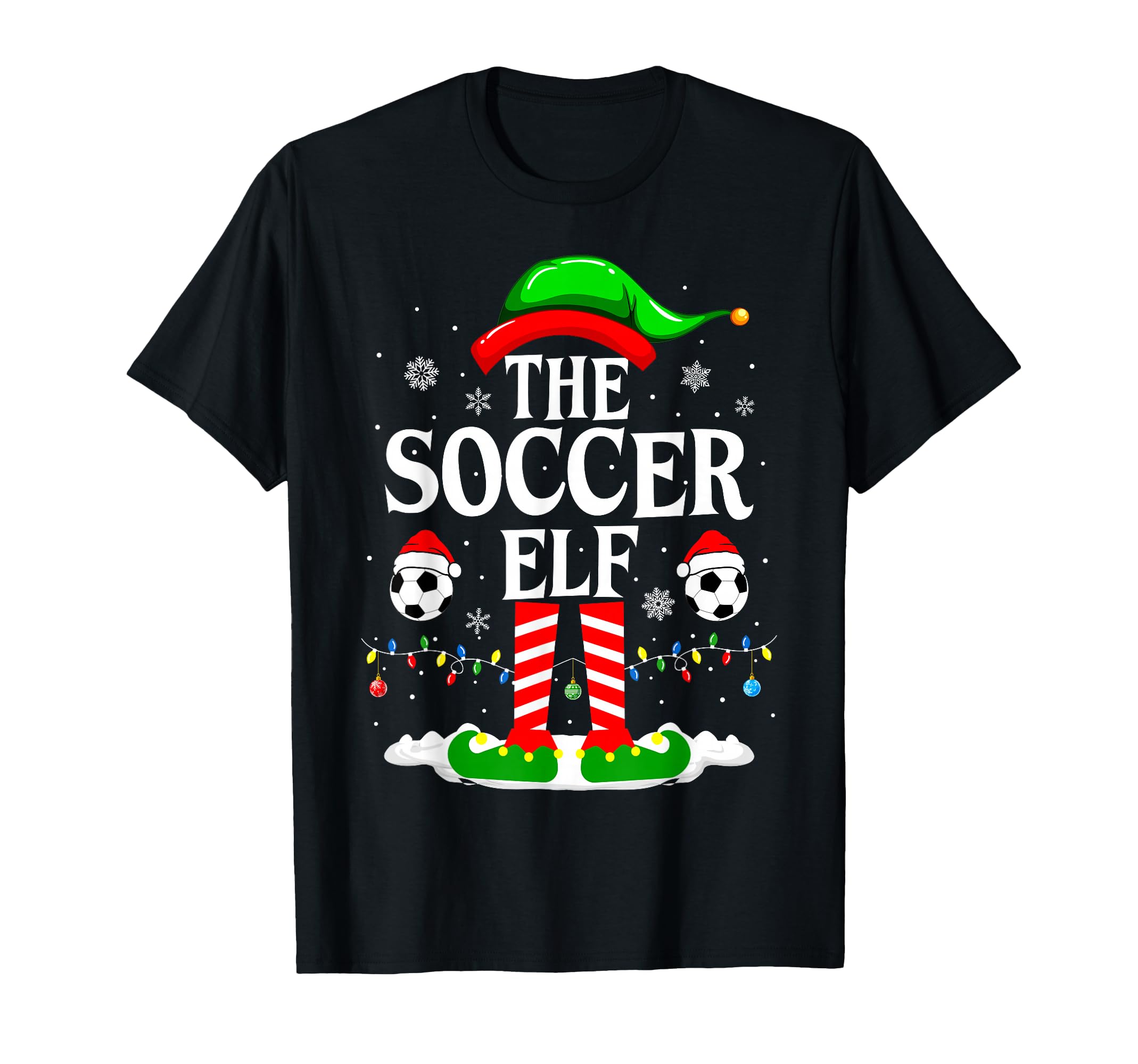 Soccer Elf Funny Family Soccer T-Shirt - Novelty Apparel Men Women - T-Shirt, Sweatshirt, Hoodie