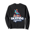 Roller Skate Skating Legend Sweatshirt - Custom Art Print for Adults - T-Shirt, Sweatshirt, Hoodie