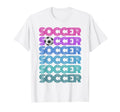 Soccer Eat Sleep Repeat Just Loves T-Shirt - Unique Graphic for Adults - T-Shirt, Sweatshirt, Hoodie
