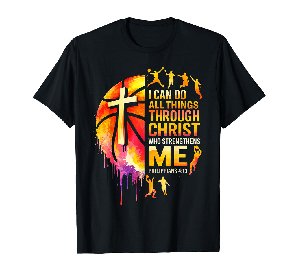 Christian Basketball Player Team T-Shirt - Novelty Apparel Men Women - T-Shirt, Sweatshirt, Hoodie