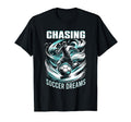 Chasing Soccer Dreams Soccer T-Shirt - Casual Everyday Wear for Adults - T-Shirt, Sweatshirt, Hoodie