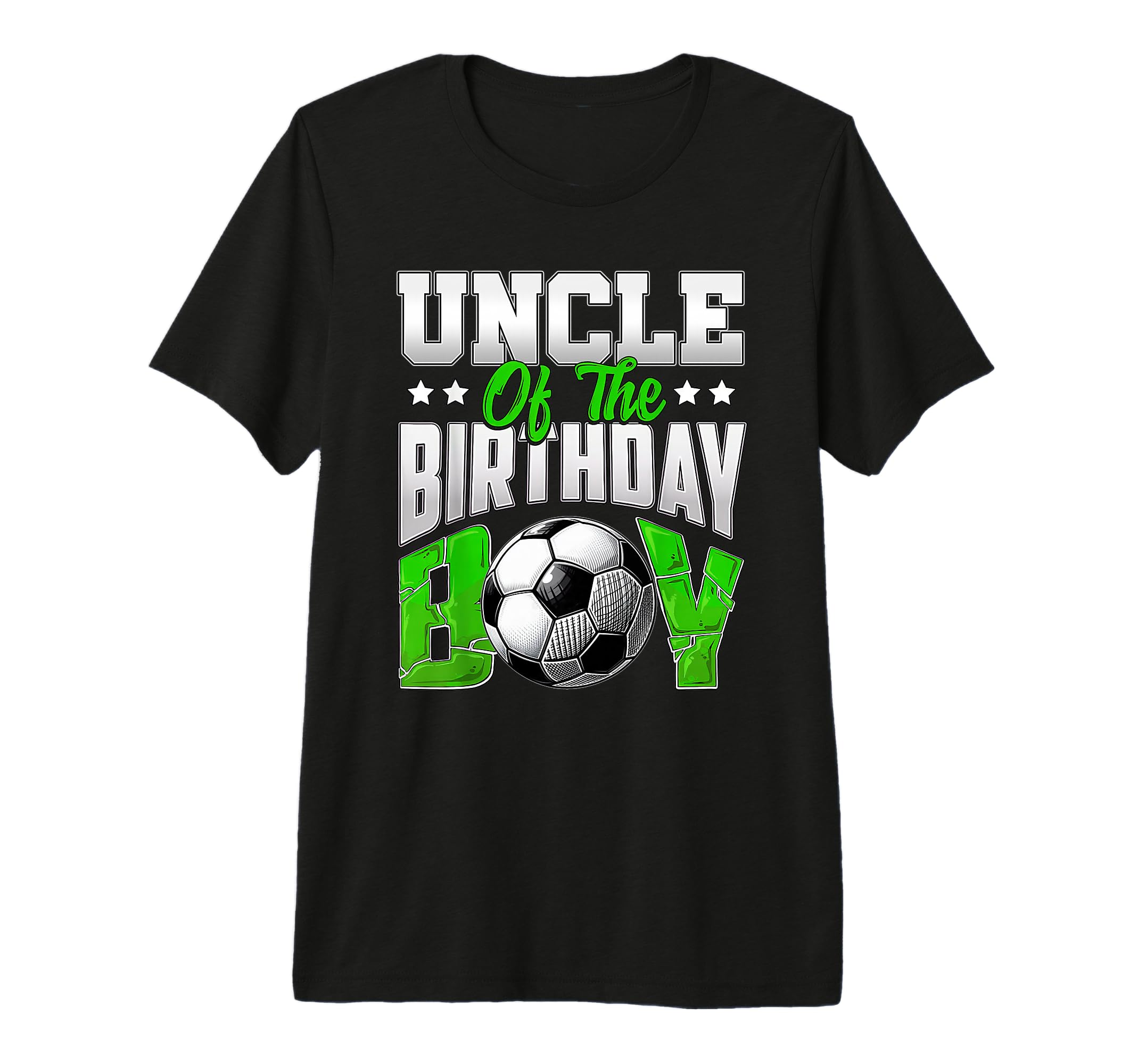 Mens Uncle Birthday Soccer Family T-Shirt - Unique Graphic Men Women - T-Shirt, Sweatshirt, Hoodie
