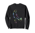 Soccer Silhouette Sweatshirt - Aesthetic Graphic Unisex - T-Shirt, Sweatshirt, Hoodie