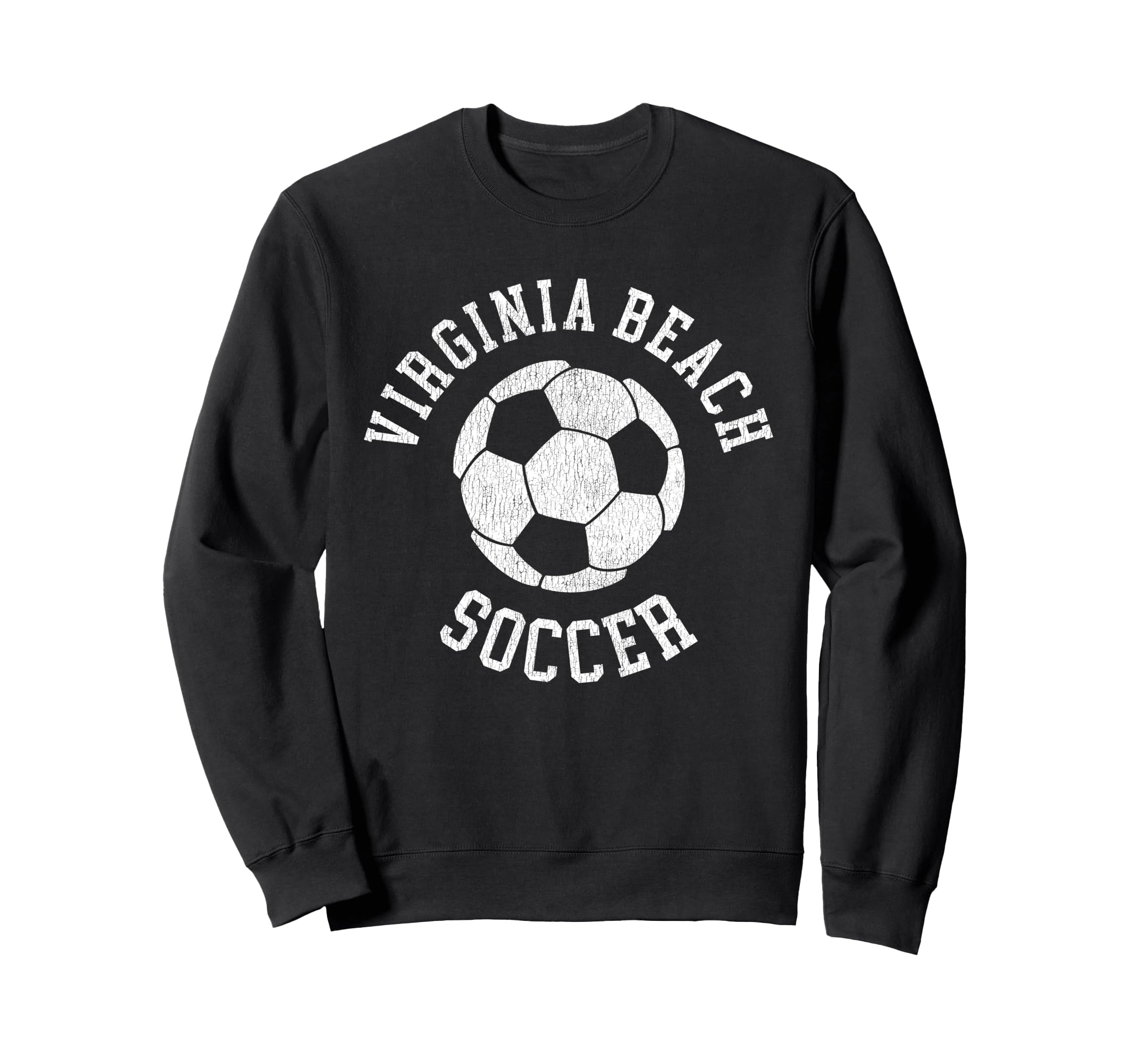 Virginia Beach Soccer Sweatshirt - Casual Everyday Wear for Adults - T-Shirt, Sweatshirt, Hoodie