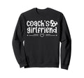 Soccer Coachs Girlfriend Soccer Sweatshirt - Aesthetic Graphic Men Women - T-Shirt, Sweatshirt, Hoodie