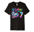 Roller Skates Birthday Skating Party T-Shirt - Minimalist Print Men Women - T-Shirt, Sweatshirt, Hoodie