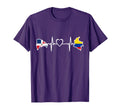 Dominican Republic Colombian Flag T-Shirt - Aesthetic Graphic for Adults - T-Shirt, Sweatshirt, Hoodie