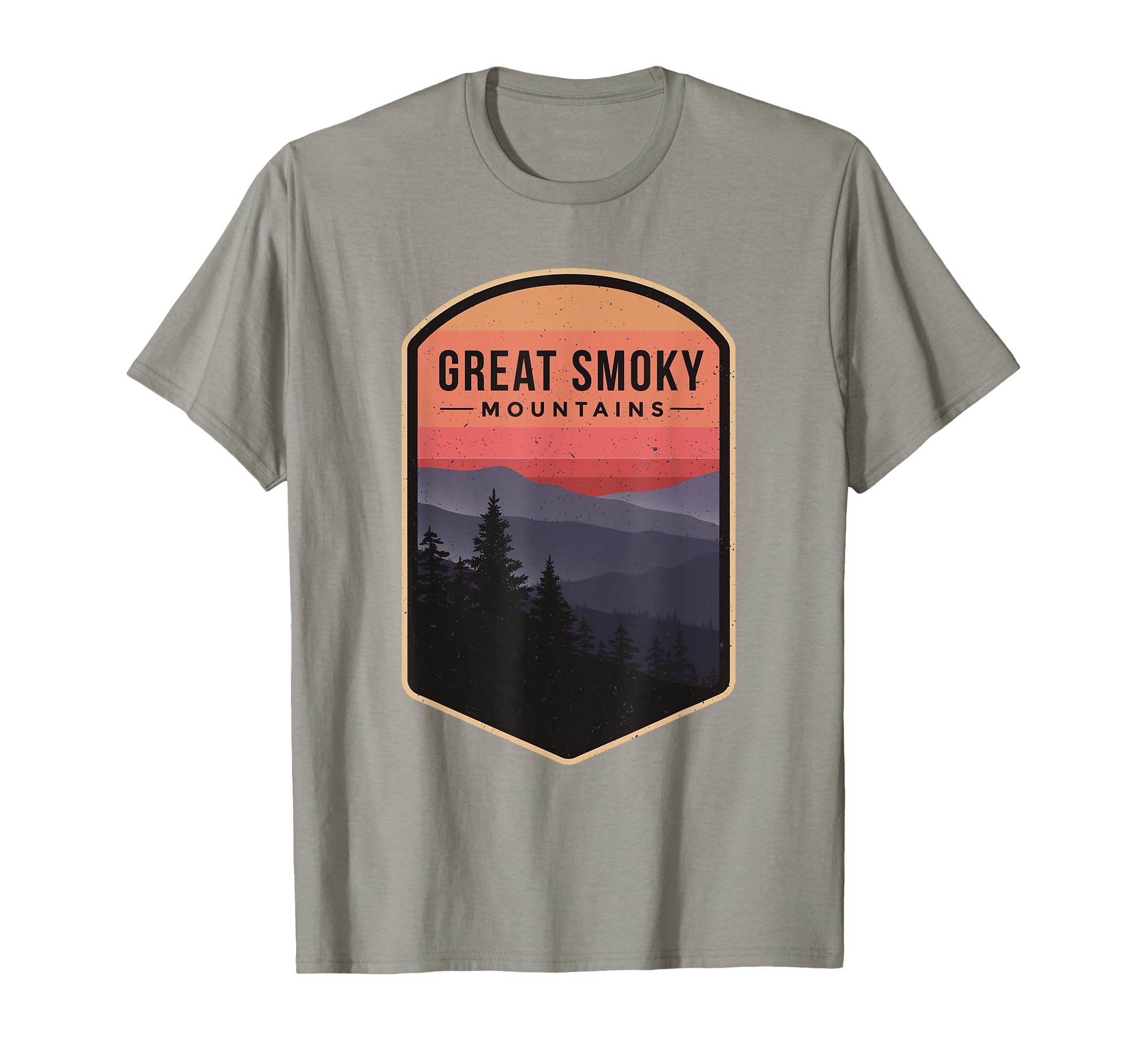 Great Smoky Mountains Sunset T-Shirt - Casual Everyday Wear Men Women - T-Shirt, Sweatshirt, Hoodie