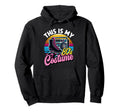 Roller Skates This Is My 80S Hoodie - Fun Novelty Design for Adults - T-Shirt, Sweatshirt, Hoodie