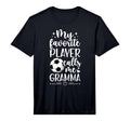 Mens My Favorite Soccer Player Gramma T-Shirt - Trendy Graphic for Adults - T-Shirt, Sweatshirt, Hoodie
