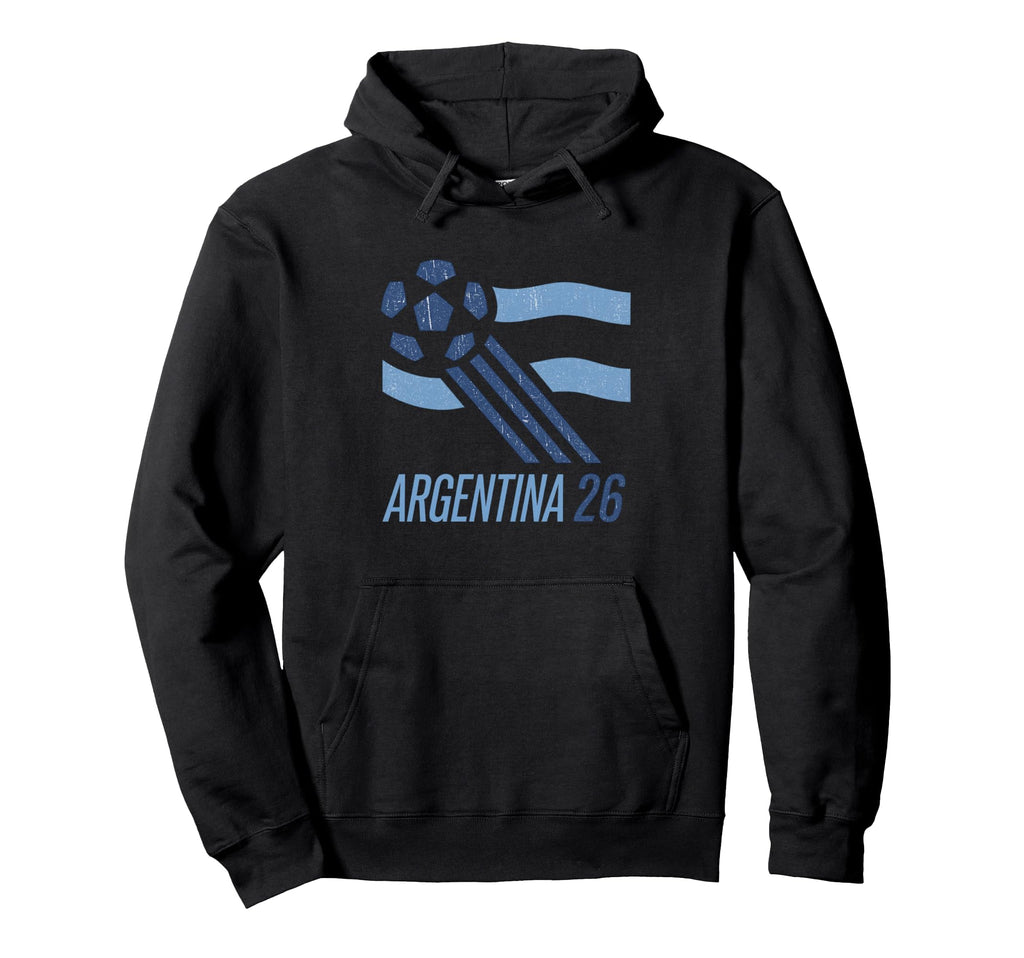 Argentina Futbol Soccer Cup 2026 Hoodie - Novelty Apparel Men Women - T-Shirt, Sweatshirt, Hoodie