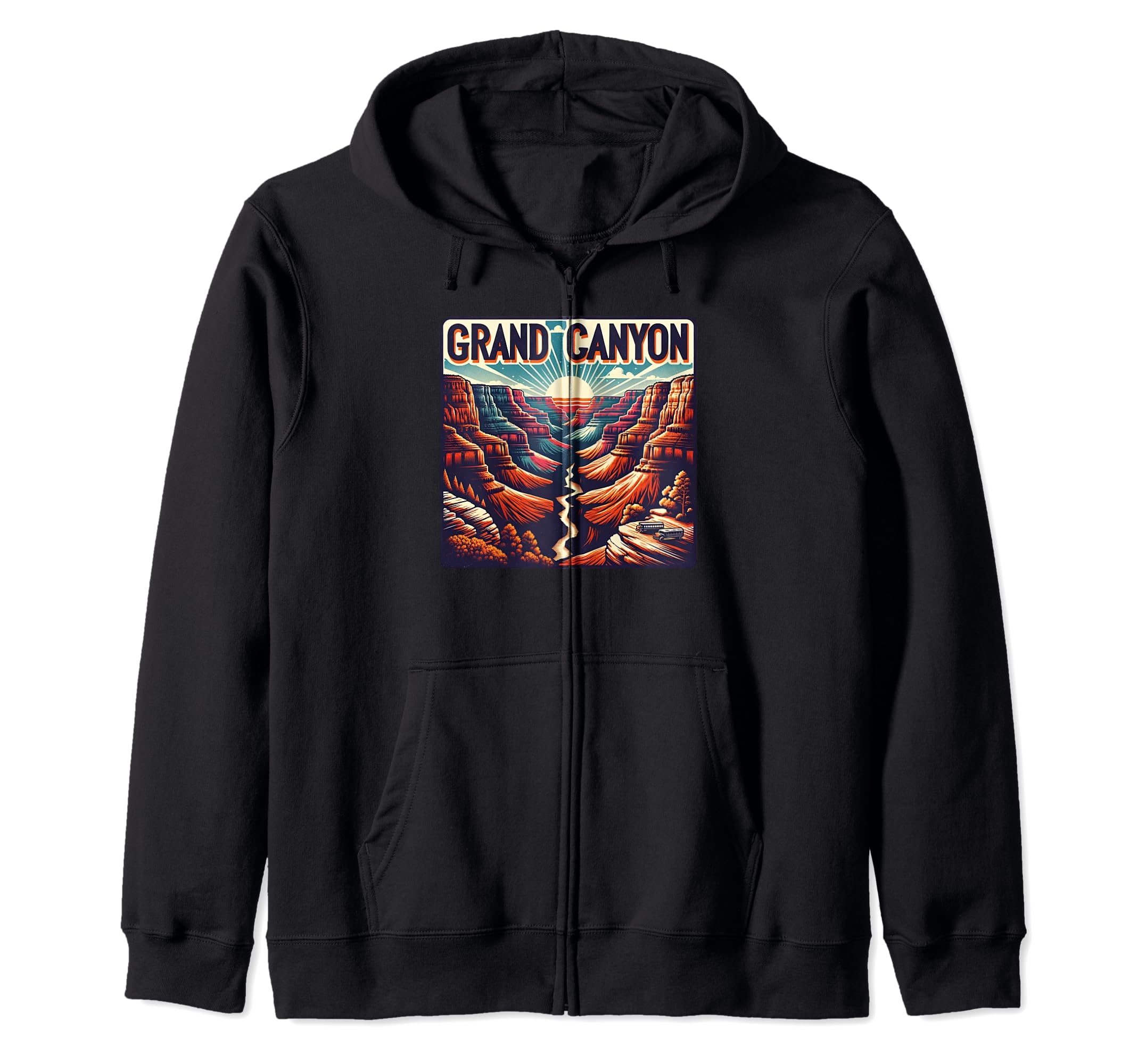Grand Canyon National Park Arizona T-Shirt - Custom Art Print Men Women - T-Shirt, Sweatshirt, Hoodie