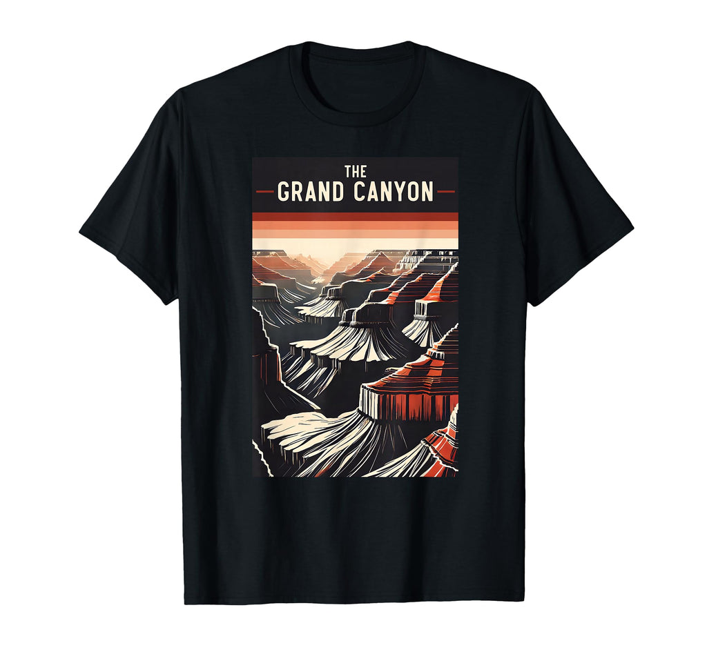 Grand Canyon National Park Grand T-Shirt - Minimalist Print for Adults - T-Shirt, Sweatshirt, Hoodie
