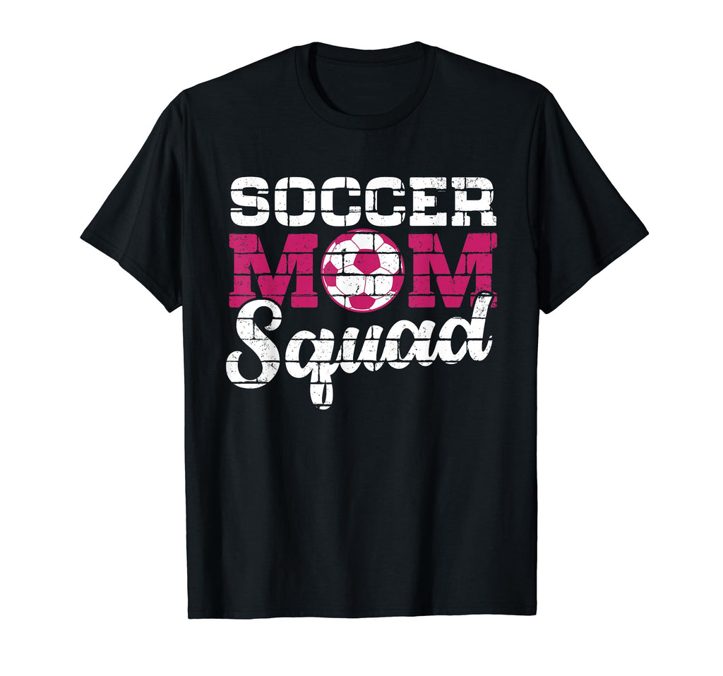 Soccer Mom Squad Funny Proud Soccer T-Shirt - Aesthetic Graphic for Adults - T-Shirt, Sweatshirt, Hoodie