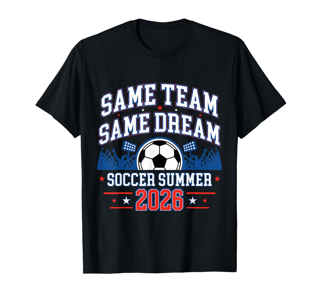 Soccer Summer 2026 T-Shirt - Novelty Apparel Unisex - T-Shirt, Sweatshirt, Hoodie