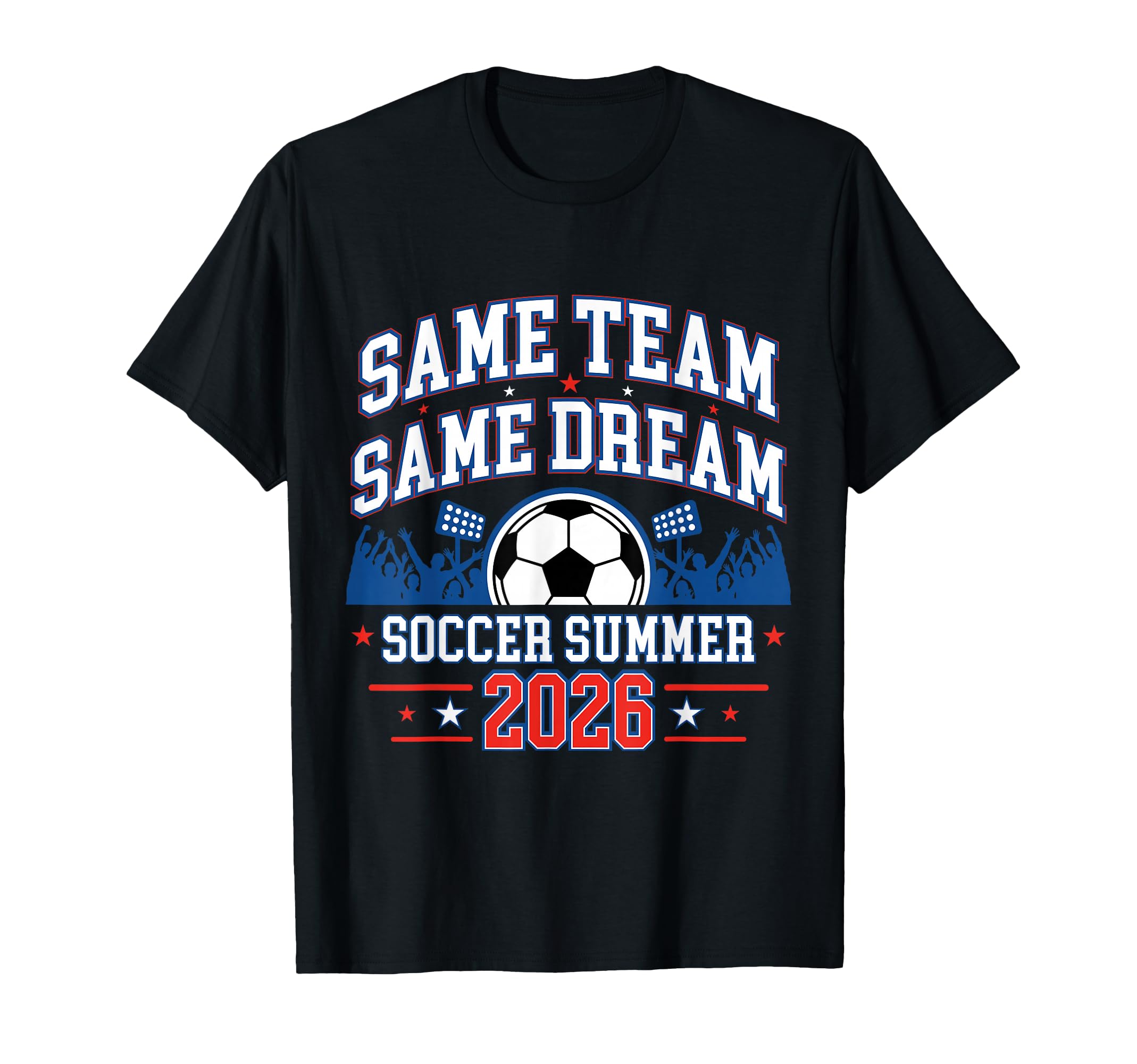 Soccer Summer 2026 T-Shirt - Novelty Apparel Unisex - T-Shirt, Sweatshirt, Hoodie