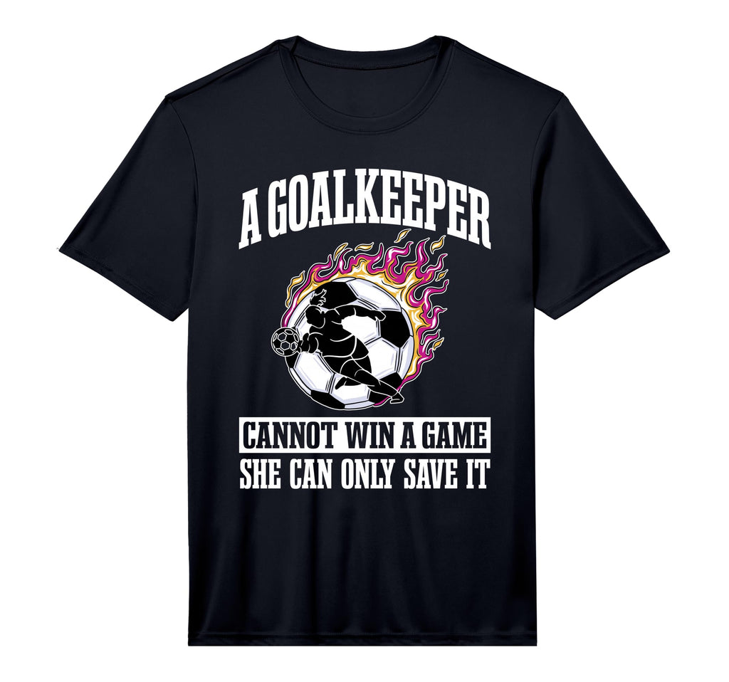 Goalie Goalkeeper Soccer Player T-Shirt - Custom Art Print for Adults - T-Shirt, Sweatshirt, Hoodie