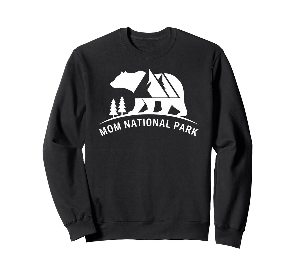 Mom National Park Minimalist Sweatshirt - Aesthetic Graphic for Adults - T-Shirt, Sweatshirt, Hoodie