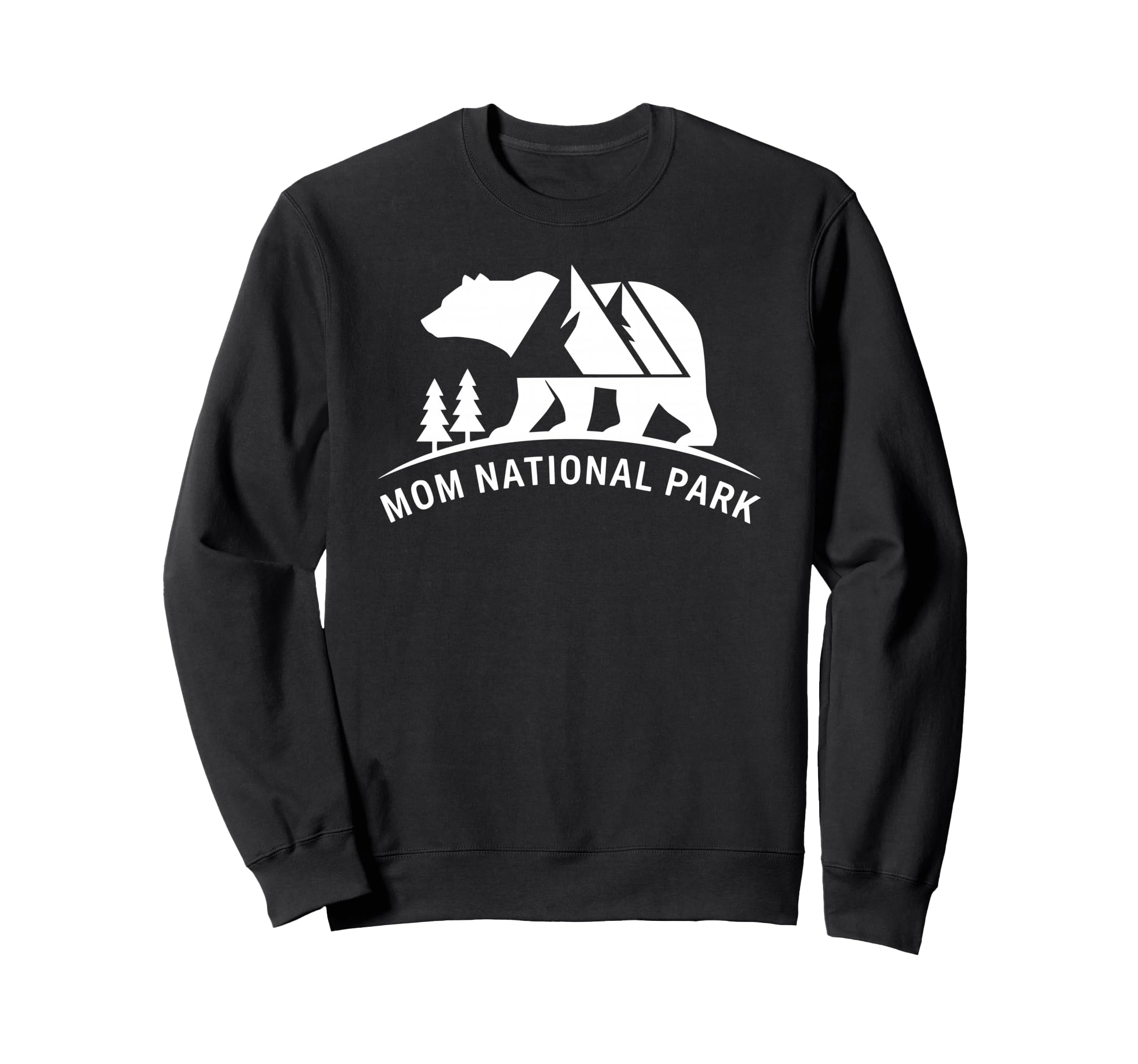 Mom National Park Minimalist Sweatshirt - Aesthetic Graphic for Adults - T-Shirt, Sweatshirt, Hoodie