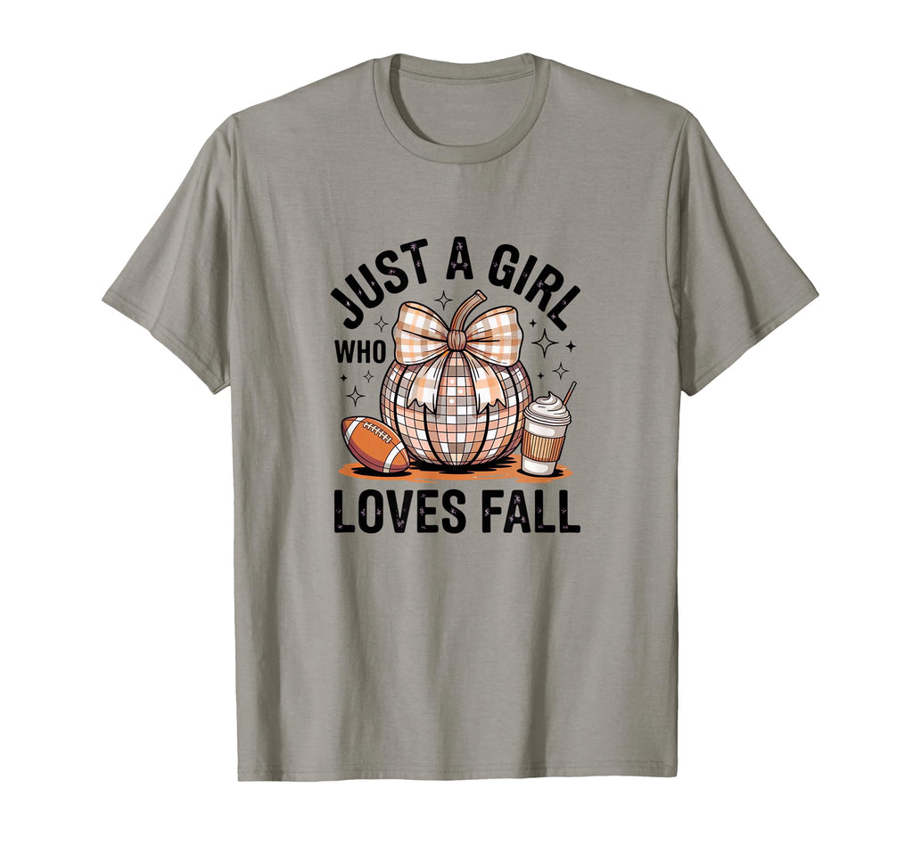 Coquette Bow Sports Fall Pumpkin T-Shirt - Minimalist Print Men Women - T-Shirt, Sweatshirt, Hoodie