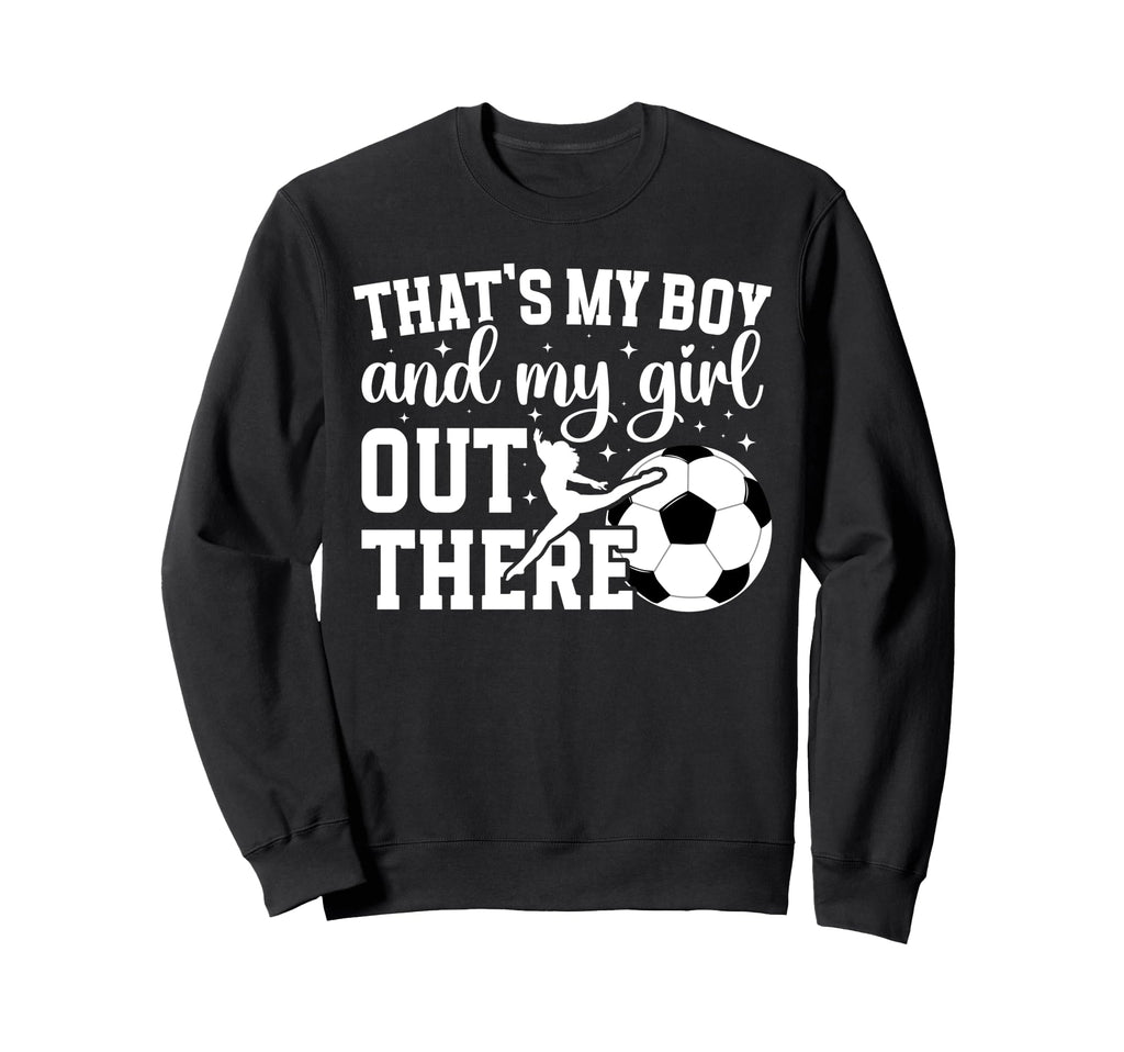 Soccer And Dance Mom Proud Dancing Sweatshirt - Minimalist Print Unisex - T-Shirt, Sweatshirt, Hoodie