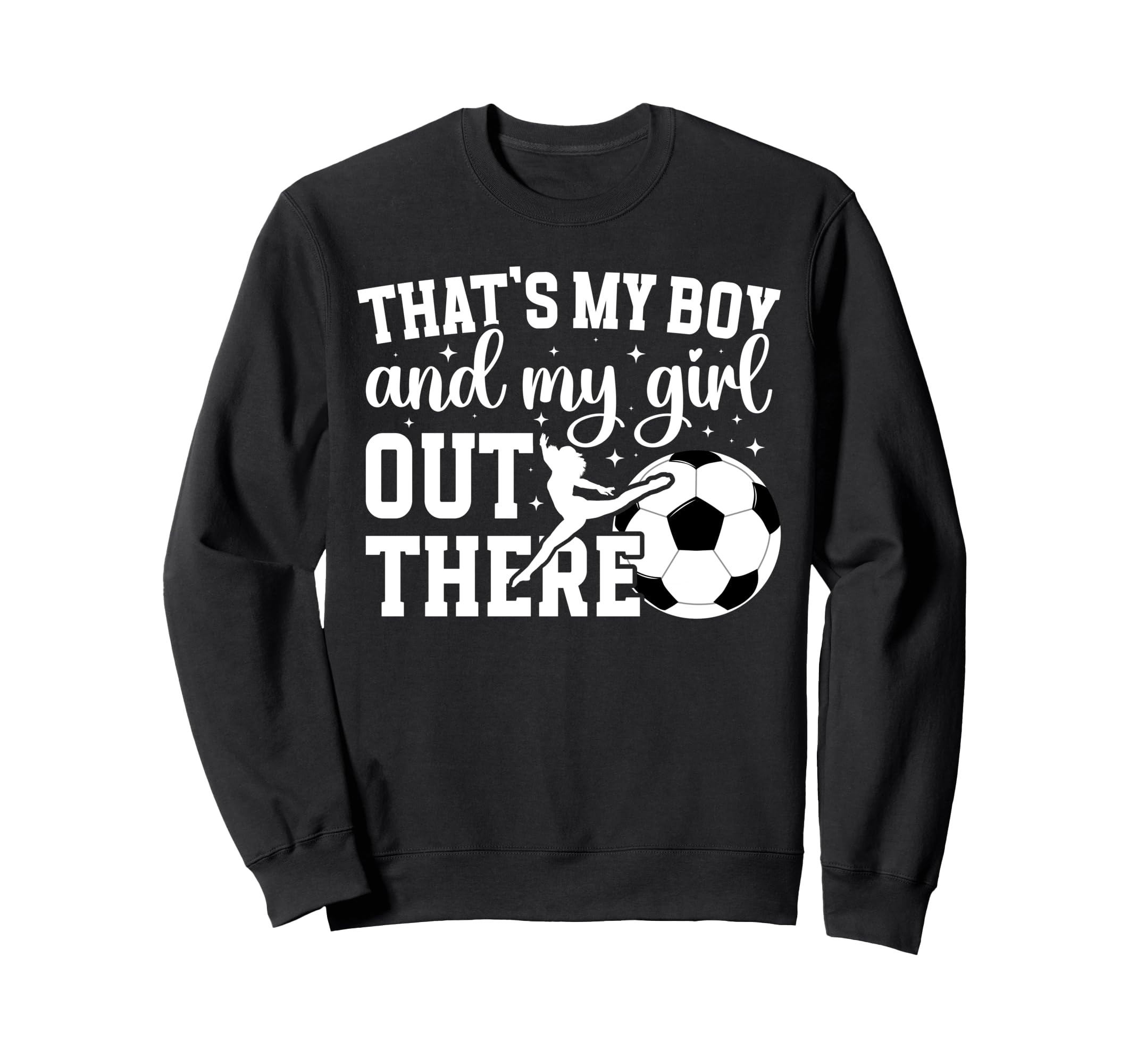 Soccer And Dance Mom Proud Dancing Sweatshirt - Minimalist Print Unisex - T-Shirt, Sweatshirt, Hoodie