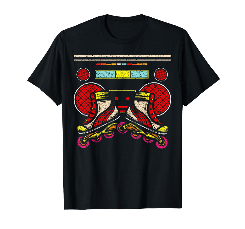 80S Rollerskates 70S 80S 90S Old T-Shirt - Graphic Print Men Women - T-Shirt, Sweatshirt, Hoodie