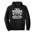 Unique Soccer Football Passion Hoodie - Minimalist Print Men Women - T-Shirt, Sweatshirt, Hoodie