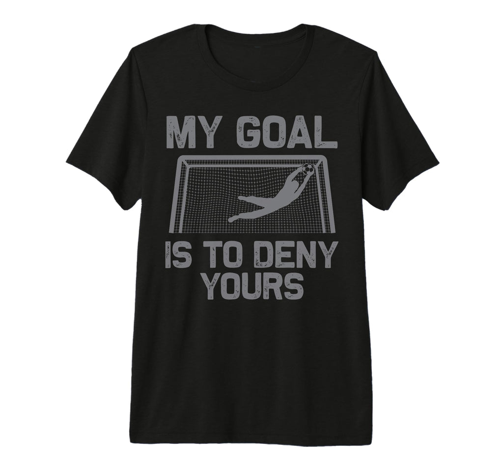 Soccer Goalie Art Gag Soccer Player Tri T-Shirt - Graphic Print Unisex - T-Shirt, Sweatshirt, Hoodie