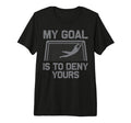 Soccer Goalie Art Gag Soccer Player Tri T-Shirt - Graphic Print Unisex - T-Shirt, Sweatshirt, Hoodie