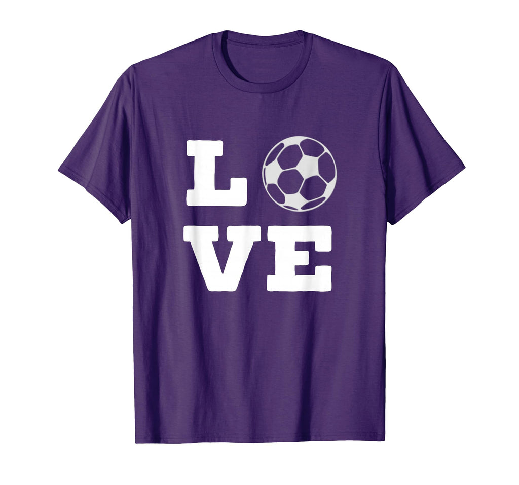 I Love Soccer T-Shirt - Custom Art Print Men Women - T-Shirt, Sweatshirt, Hoodie