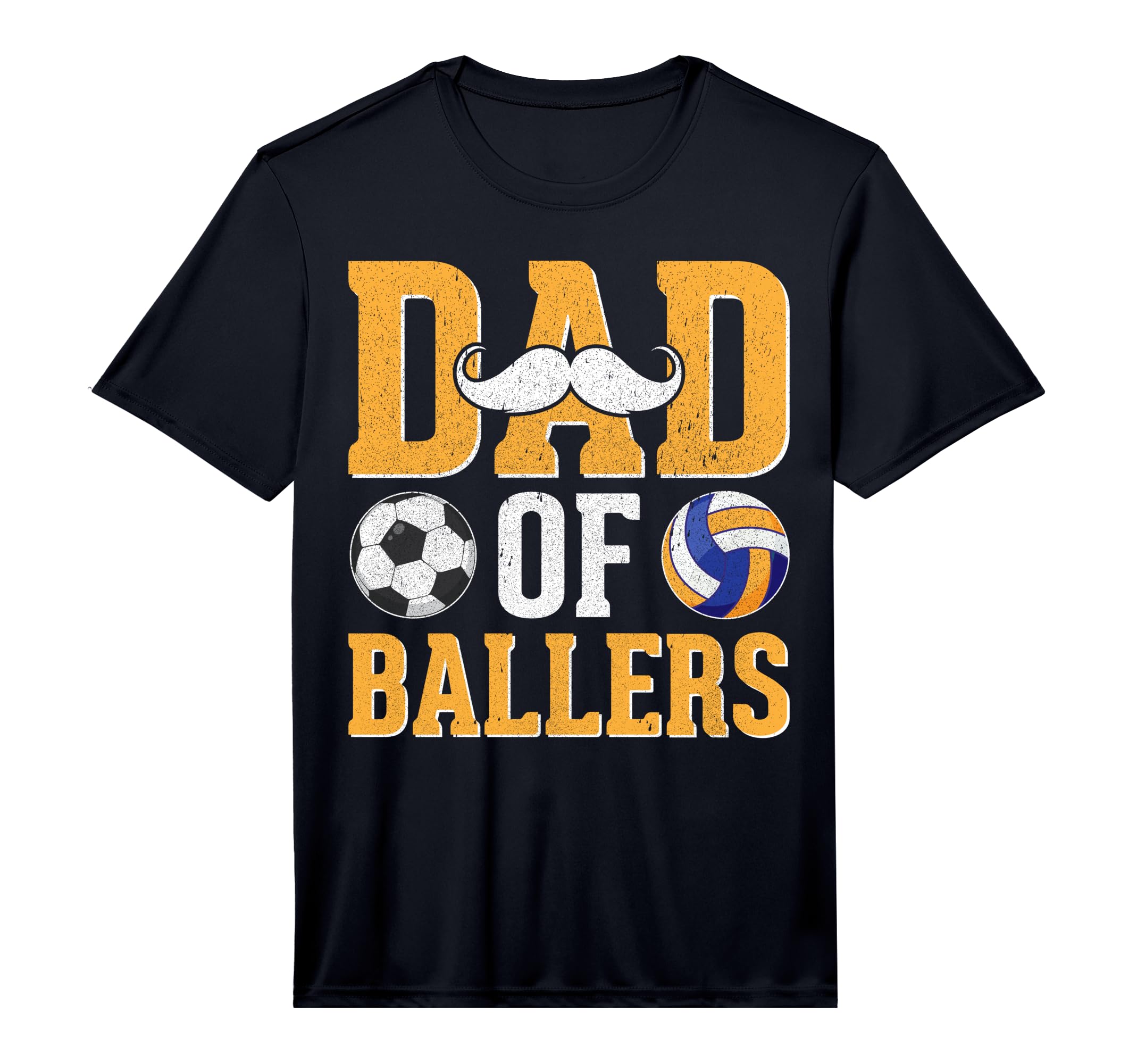 Dad Ballers Soccer Volleyball Proud T-Shirt - Aesthetic Graphic Unisex - T-Shirt, Sweatshirt, Hoodie