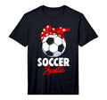 Soccer Auntie Aunt Performance T-Shirt - Custom Art Print Men Women - T-Shirt, Sweatshirt, Hoodie