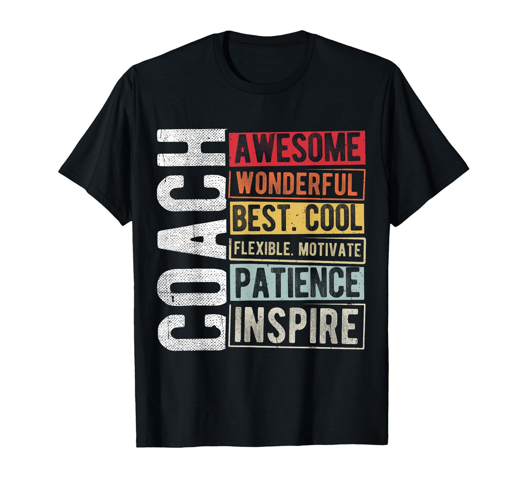 Coach Awesome Wonderful Best T-Shirt - Novelty Apparel for Adults - T-Shirt, Sweatshirt, Hoodie