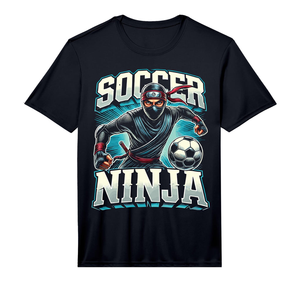 Soccer Ninja Performance T-Shirt - Aesthetic Graphic Unisex - T-Shirt, Sweatshirt, Hoodie