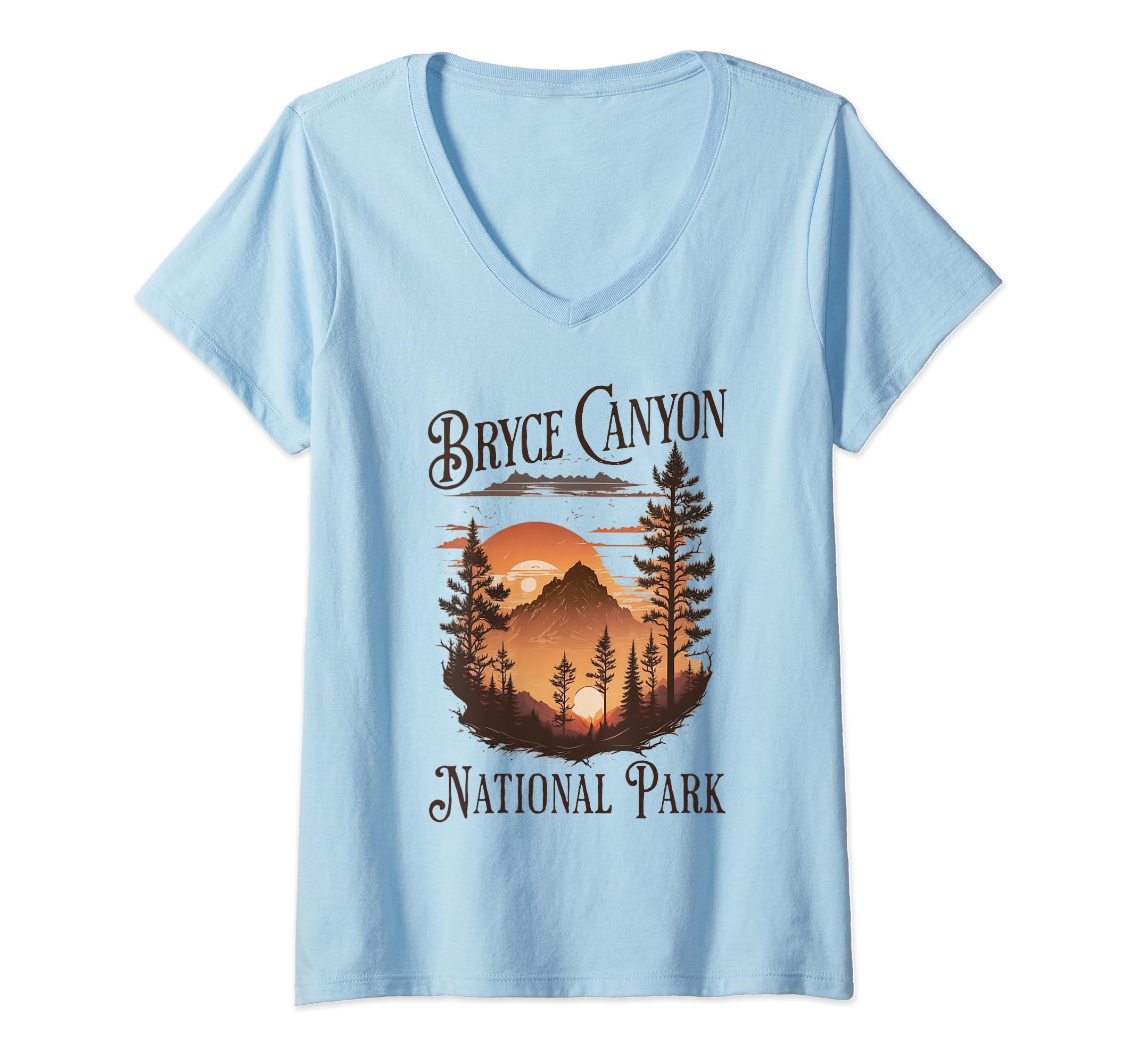 Bryce Canyon National Park Utah Usa T-Shirt - Minimalist Print Men Women - T-Shirt, Sweatshirt, Hoodie