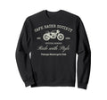 Motorcycle Club Cafe Racer Sweatshirt - Graphic Print Men Women - T-Shirt, Sweatshirt, Hoodie