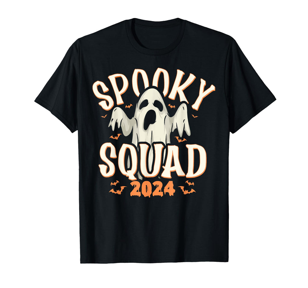 Spooky Squad 2024 Spooky Season T-Shirt - Casual Everyday Wear Men Women - T-Shirt, Sweatshirt, Hoodie