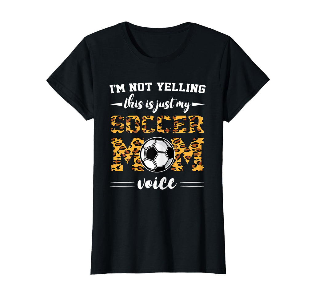 This Is Just My Voice Soccer Mom T-Shirt - Unique Graphic for Adults - T-Shirt, Sweatshirt, Hoodie