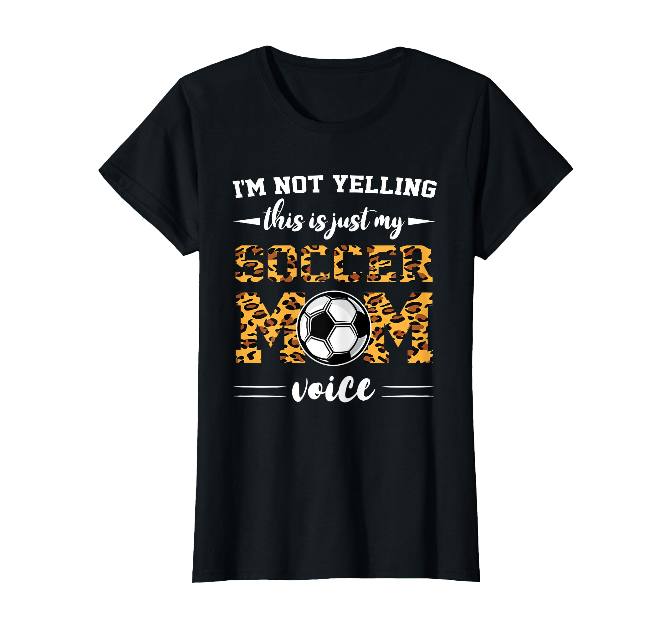 This Is Just My Voice Soccer Mom T-Shirt - Unique Graphic for Adults - T-Shirt, Sweatshirt, Hoodie