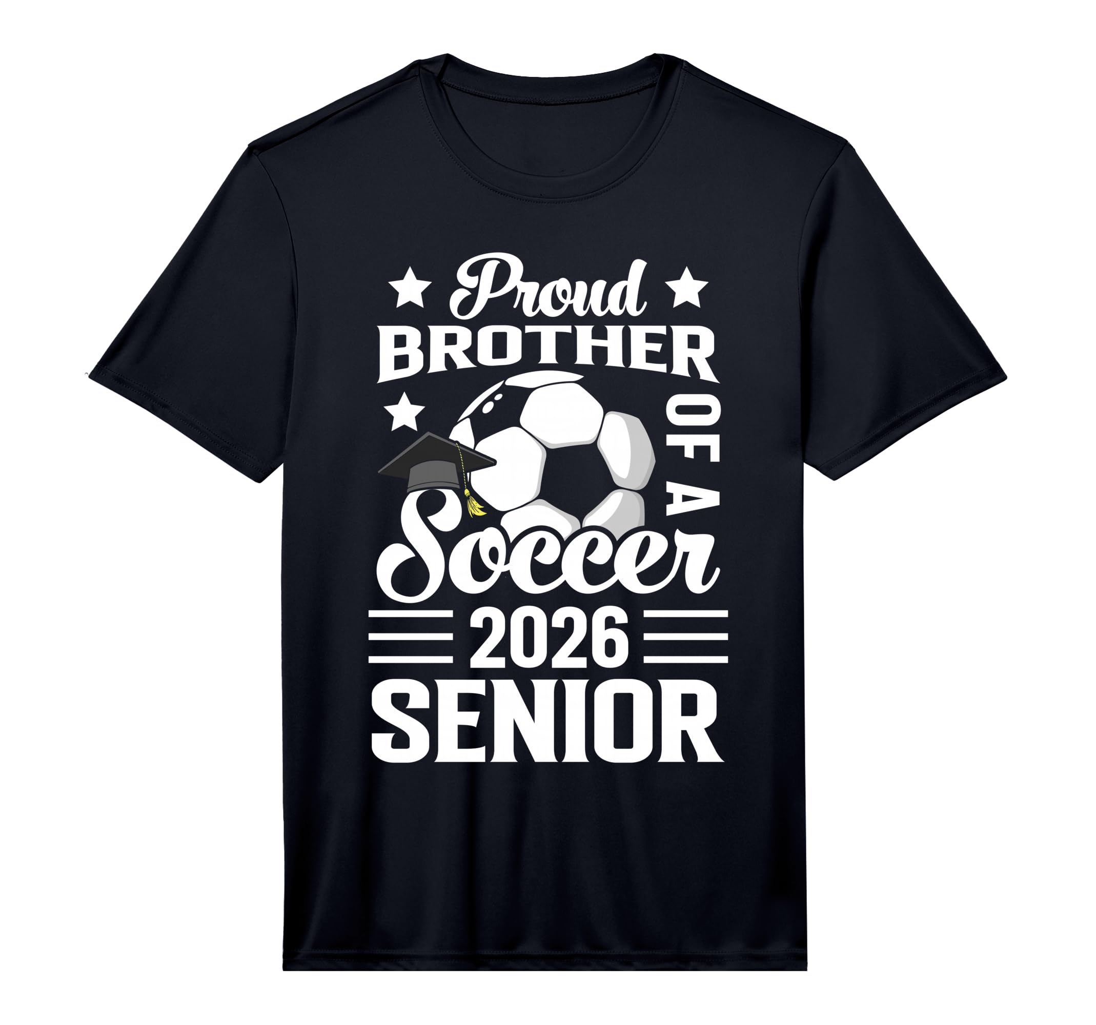 Proud Brother Soccer Senior 2026 T-Shirt - Trendy Graphic Men Women - T-Shirt, Sweatshirt, Hoodie