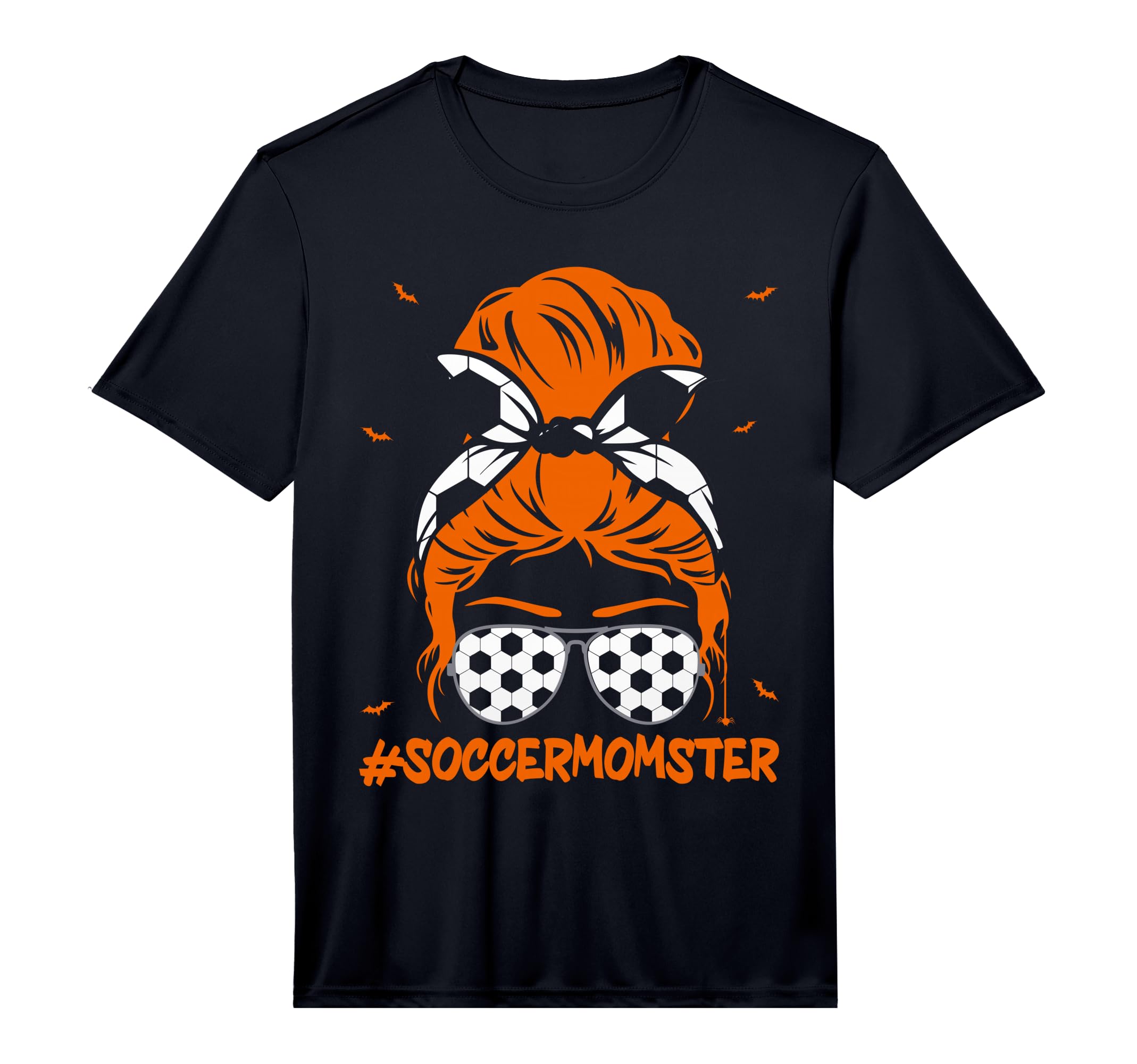 Soccer Momster Halloween Mom Messy T-Shirt - Casual Everyday Wear Unisex - T-Shirt, Sweatshirt, Hoodie