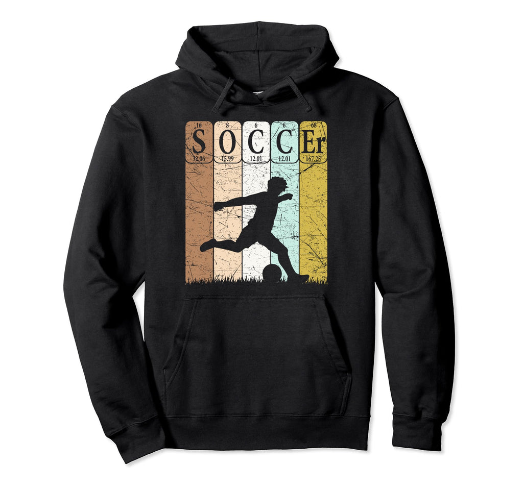 Soccer Periodic Table Elements Soccer Hoodie - Novelty Apparel Unisex - T-Shirt, Sweatshirt, Hoodie