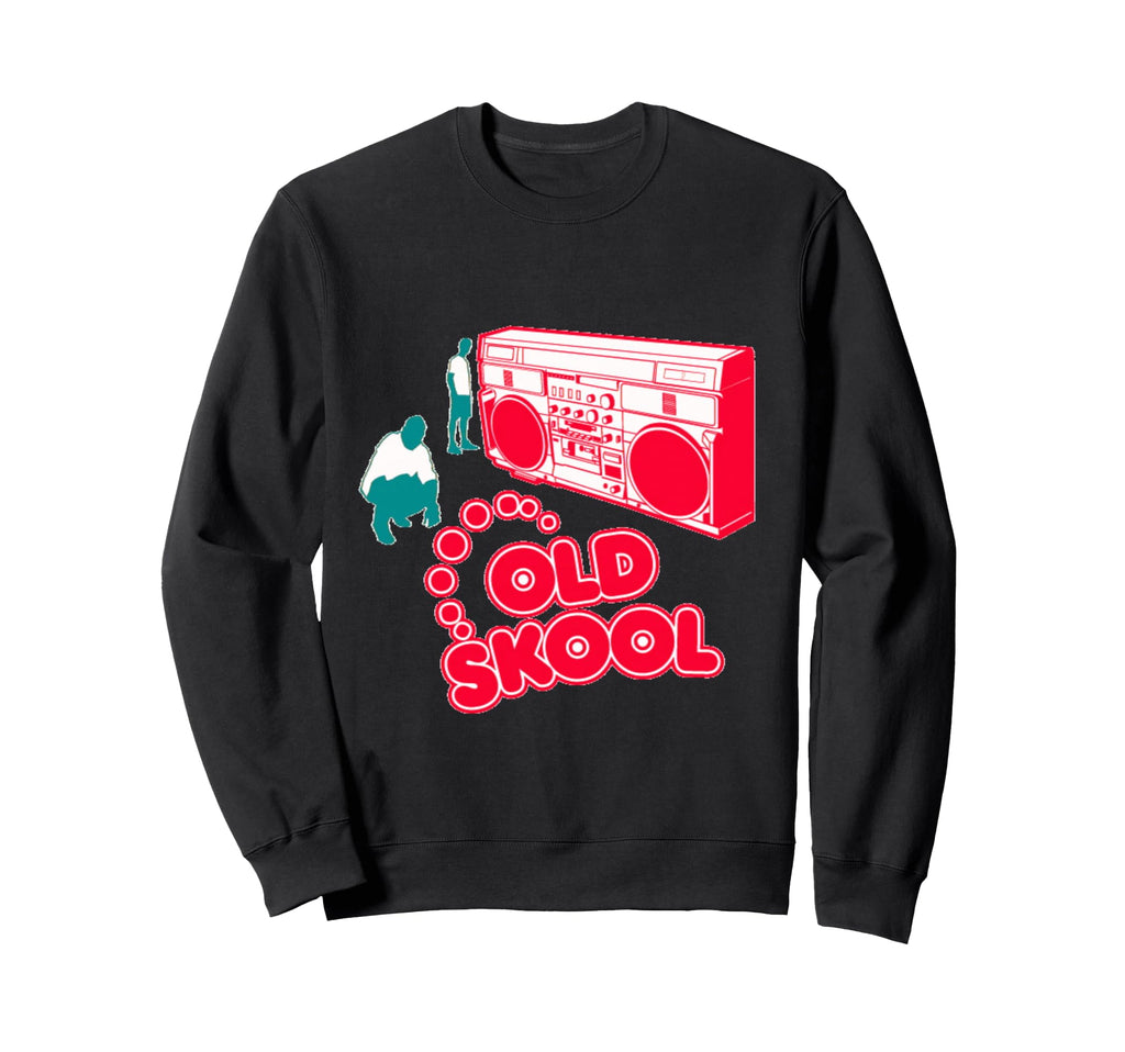 Old School 90S Hip Hop Music Sweatshirt - Custom Art Print for Adults - T-Shirt, Sweatshirt, Hoodie